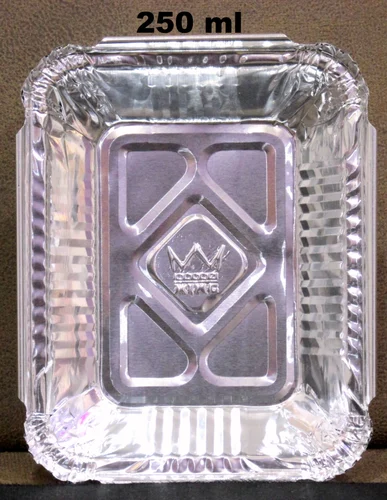 250 Ml Aluminium Foil Container