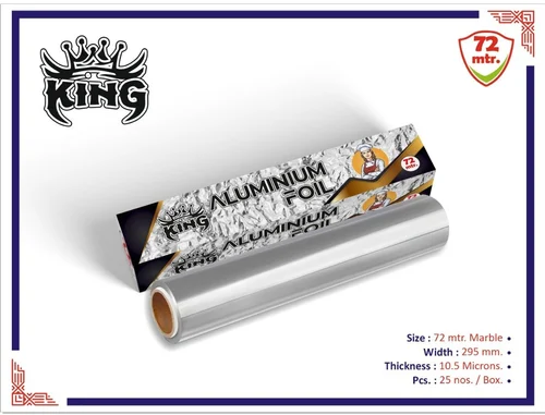 72 Meter Aluminium Foil.