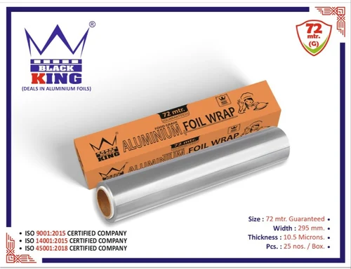 72 Meter Guaranteed Aluminium Foil.
