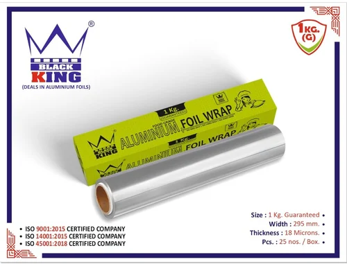 1 Kg Net Guaranteed Aluminium Foil.
